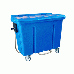 Container de Lixo 500 Litros com Pedal Modelo WP04/500
