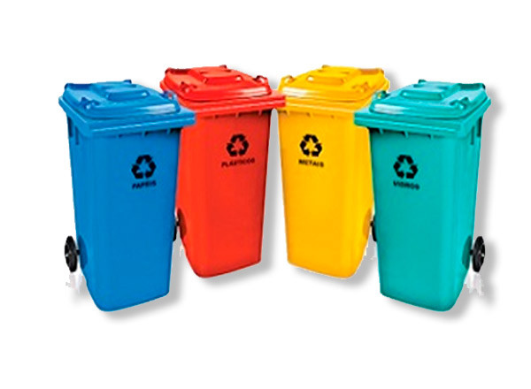 Lixeiras Plasticas para Colete Seletiva