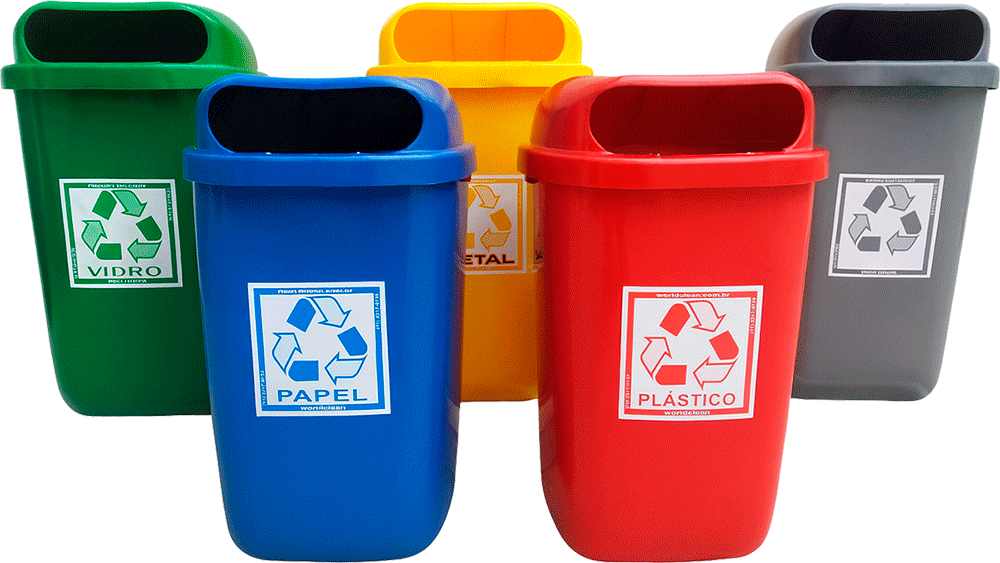 Lixeiras Para Coleta Seletiva