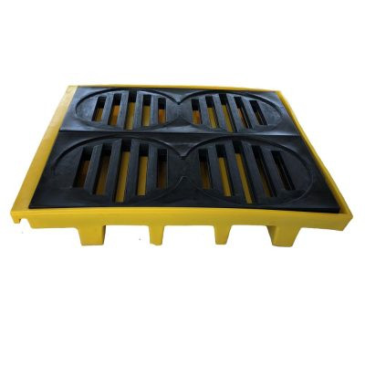 Pallet de Contenção 4 Tambores - 150 Litros