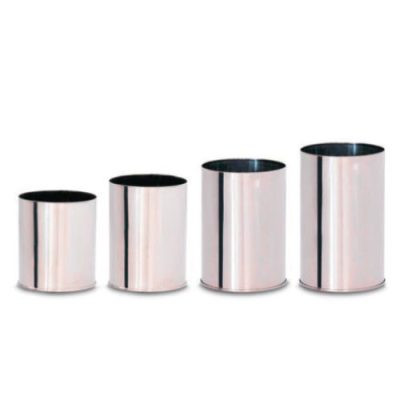 LIXEIRA AÇO INOX